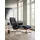 Stressless Relaxsessel Mayfair Mikrofaser 92 x 103 x 79 cm Blau mit Hocker