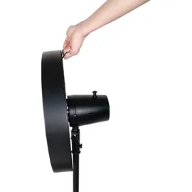 Unold 44 cm Standventilator Schwarz