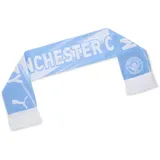 Puma Manchester City Essentials Schal Unisex Damen, Gr. onesize, Team light Blue White - Einheitsgröße