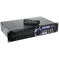 Omnitronic XCP-1400 CD-Player Stereo-CD Player schwarz