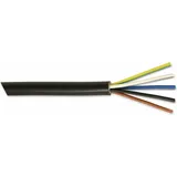 ENEROID PVC Erdkabel NYY-J 0,6/1 kV mit CU-Leiter 5x1,5 RE, schwarz, Ring, 100 m