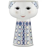 Bjorn Wiinblad Bjørn Wiinblad Eva Vase, H18.5 blau
