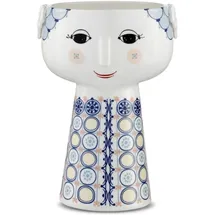 Bjorn Wiinblad Bjørn Wiinblad Eva Vase, H18.5 blau