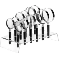 Westcott Lupe schwarz 2-fach, Ø 90 mm