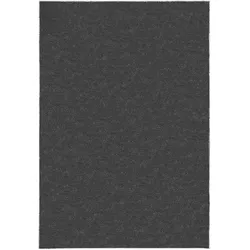 Kadima Design Samtweicher Teppich `Tummel` – 100% Recycelt – Strapazierfähig & Umweltfreundlich. Farbe: Anthrazit, 200x290 cm