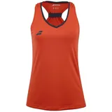Babolat Play Top ärmelloses T-shirt - Fiesta Red - M