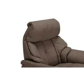 HIMOLLA Relaxsessel 4217 Leder 96 x 107 x 91 cm Braun mit Kopfteil
