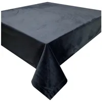 Schwar Textilien Mitteldecke/Velour / 90 x 90 m /