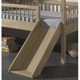 Vipack Hausbett Forrest 90 x 200 cm Eiche massiv geölt beige
