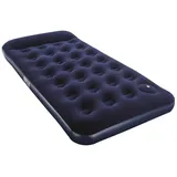 BESTWAY Single-Luftbett Mit integrierter Fußpumpe 188 x 99 x 28 cm Einzel-luftbett Eingebauter Pumpe - Navy - 188x99x28 cm