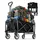 Relaxdays Bollerwagen faltbar schwarz