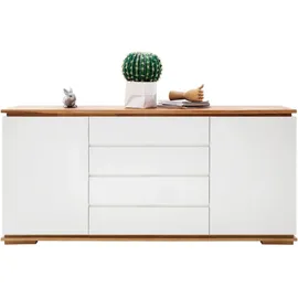 MCA Furniture Sideboard Chiaro 172 x 81 x 40 cm Weiß