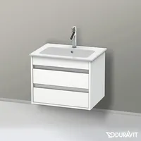 Duravit Ketho Waschtischunterschrank, 2 Auszüge, KT642801818,