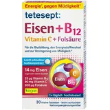 Merz Tetesept Eisen+B12 Vitamin C+Folsäure Filmtabletten