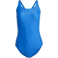 Adidas Damen Mid 3 Stripes Swimsuit Badeanzug, Team royal Blue/Bright royal,