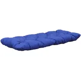 Ambiente Home Ambientehome 2-Sitzer-Sitzkissen ca 120 x 50 x 8 cm, Blau