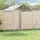 vidaXL Outdoor-Hundezwinger mit Dach Silbern 10x2x2,5 m Stahl Verzinkt