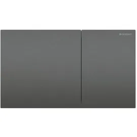 Geberit Sigma70 Betätigungsplatte Edelstahl schwarzchrom/gebürstet/easy-to-clean-beschichtet