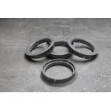 Zentrierringe Distanzringe 63,3 mm x 54,1 mm hellgrau für Alufelgen
