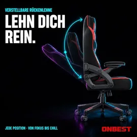 onbest Gaming Stuhl Rot