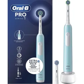 Oral-B Pro 1 Blau + 2. Handstück weiß