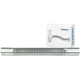 tecuro flexibles Abgangsrohr für Siphon ø 32 mm x 250 mm Messing verchromt | tecuro