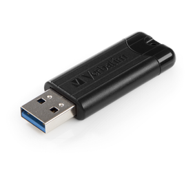 Verbatim Store 'n' Go PinStripe 64 GB schwarz USB 3.2 49318