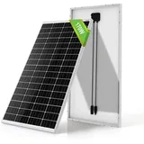 ECO-WORTHY Monokristallines Solarmodul, 170W Solarpanel 12V Ideal zum Laden von 12V Batterien für Wohnwagen, Garten, Wohnmobil, Boot und Hausdach