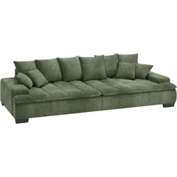 Big-Sofa MR. COUCH "Haiti II", grün, B:304cm H:85cm T:138cm, Dolce (100% Polyester), Sofas, mit Kaltschaumpolsterung, bis 140 kg belastbar