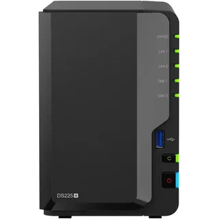Synology DS225+ NAS System 2-Bay TB inkl. 2x TB Synology HDD
