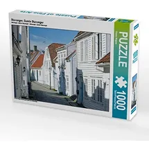 Calvendo Verlag GmbH CALVENDO Puzzle Stavanger, Gamle Stavanger 1000 Teile Lege-Größe 64x48cm Foto-Puzzle für glückliche Stunden
