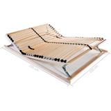vidaXL Lattenrost mit 28 Latten 7 Zonen 100 x 200 cm