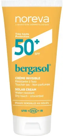 Noreva Bergasol Unsichtbare Creme SPF50+ Tube 50ml