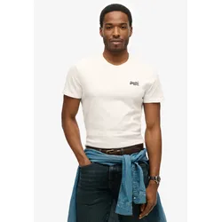 Superdry Rundhalsshirt »ESSENTIAL CONTRAST EMB TEE« Superdry Optic XL