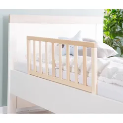 roba Babyschutzgitter - 87,5x38x38cm - braun - Holz / Holz / Metall