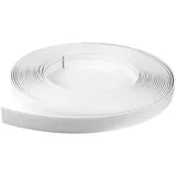 BestLivings Blende für Gardinenschiene 300cm in Farbe Weiß, Kunststoffblende für Vorhangschiene mit Innenlauf, zum aufschieben auf Innenlaufschienen