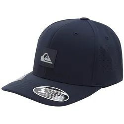 Fitted Cap QUIKSILVER "Adapted", Herren, blau (insignia blau), Kunstfaser, Caps