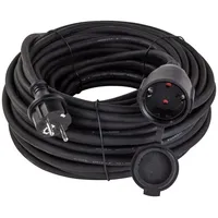DEMA Verlängerungskabel 30 Meter H07RN-F 3x1,5mm2 schwarz IP44