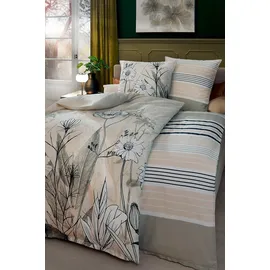 CASANOVA ELENA Floral Beige/Mehrfarbig 135 x 200 cm + 80 x 80 cm