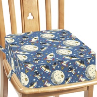 Sitzerhöhung Stühle Kind für Den Tisch - Kinder Rutschfester Einfach Mitzunehmen Höhe Zunehmen Starke Unterstützung Sitzkissen Stuhl Deckung Einfach zu Säubern Abnehmbar Sitzerhöhung Stuhl