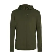 Icebreaker Herren 260 Quantum IV Hoodie Jacke (Größe XL, oliv)