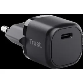 Trust Maxo Ultrakleines 20W USB-C-PD-Ladegerät, Schwarz