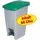 BRB-Lagertechnik Tretabfalleimer 60 l Grau