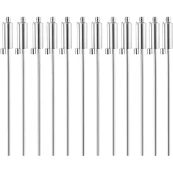 Öl-Fackel 12er-Set Edelstahl 115cm