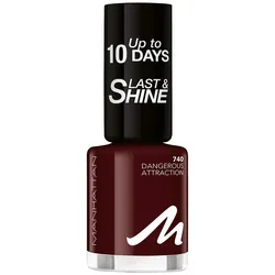 Manhattan Last & Shine Nail Polish Nagellack 8 ml 740 - DANGEROUS ATTRACTION