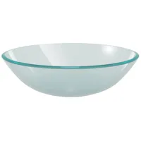 VidaXL Waschbecken Hartglas 42 cm Mattiert