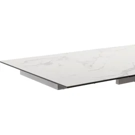 MCA Furniture Tesero 200 x 76 x 95 cm creme marmoriert