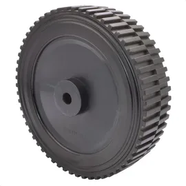 Wagner System GmbH WAGNER Vollscheibenrad - Durchmesser Ø 150 x 40 mm, Achsloch Ø 10 mm, Kunststoff, schwarz, Tragkraft 30 kg - 03815001