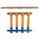 Trutzholm 4 Gurtschlaufen Doppelschlaufe Spanngurt für Motorrad Motorradspanngurt Orange