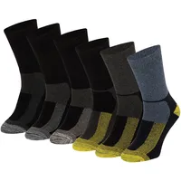 Apollo Thermosocken 6-Paar Blau/Gelb/Grau 43-45